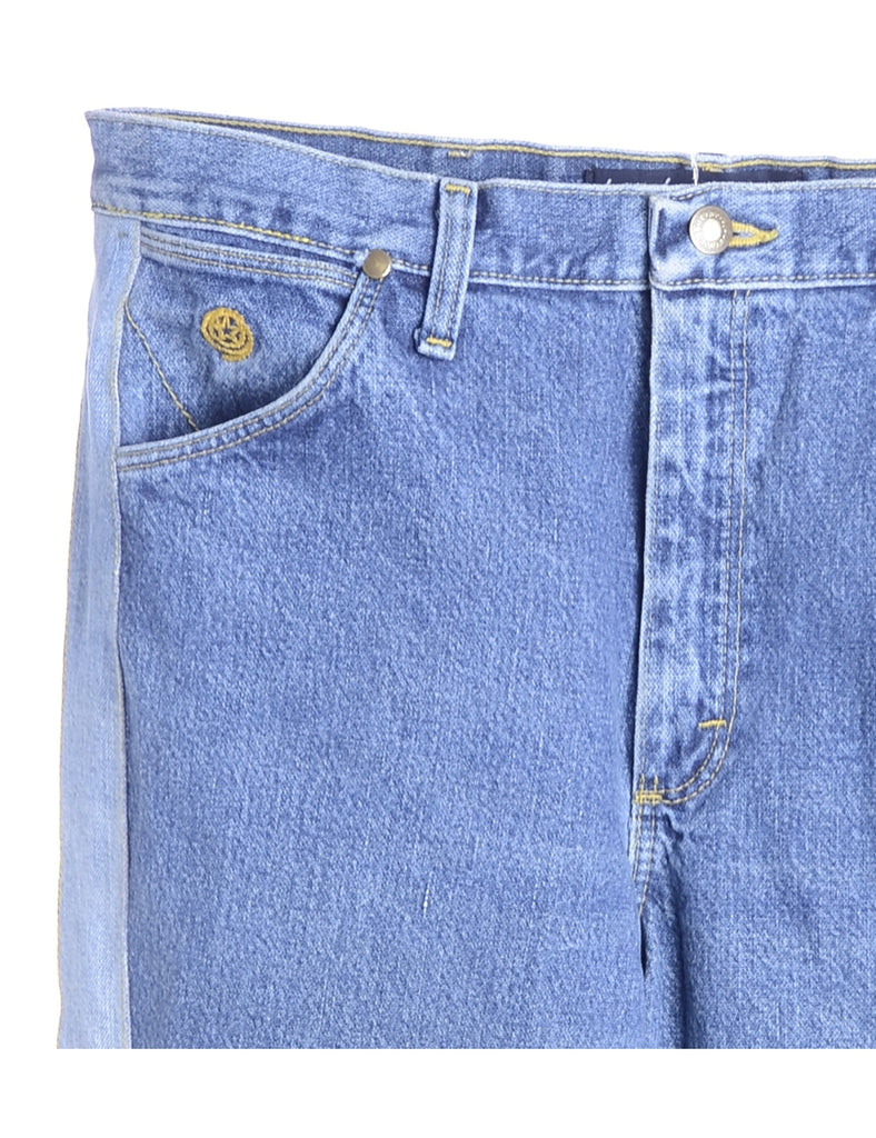 Beyond Retro Label Label Jason Contrast Side Panel Jeans