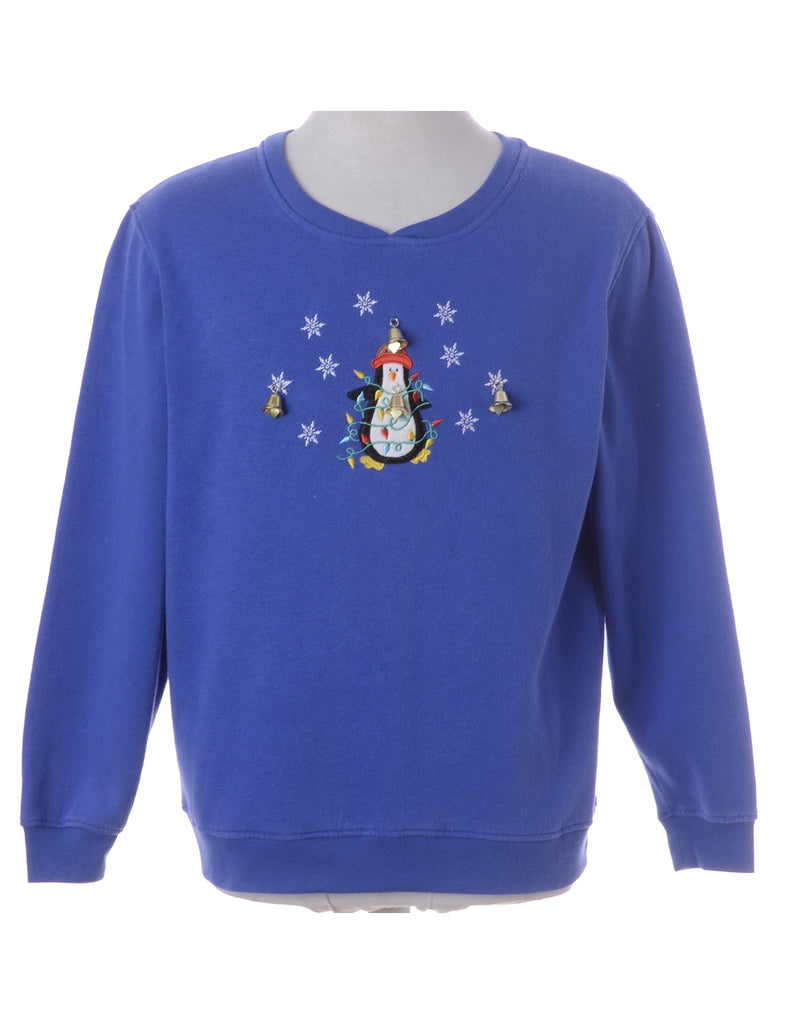 Beyond Retro Label Label Jingle Bells Sweatshirt