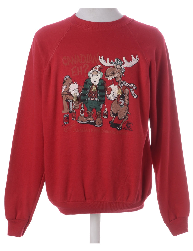 Beyond Retro Label Label Jingle Bells Sweatshirt