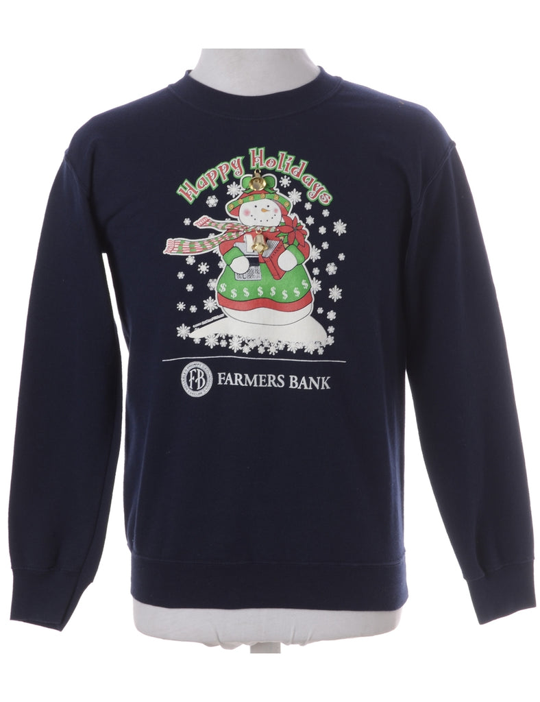 Beyond Retro Label Label Jingle Bells Sweatshirt