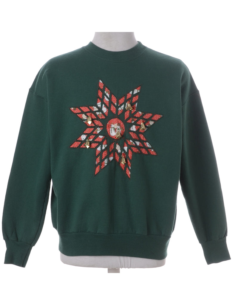 Beyond Retro Label Label Jingle Bells Sweatshirt
