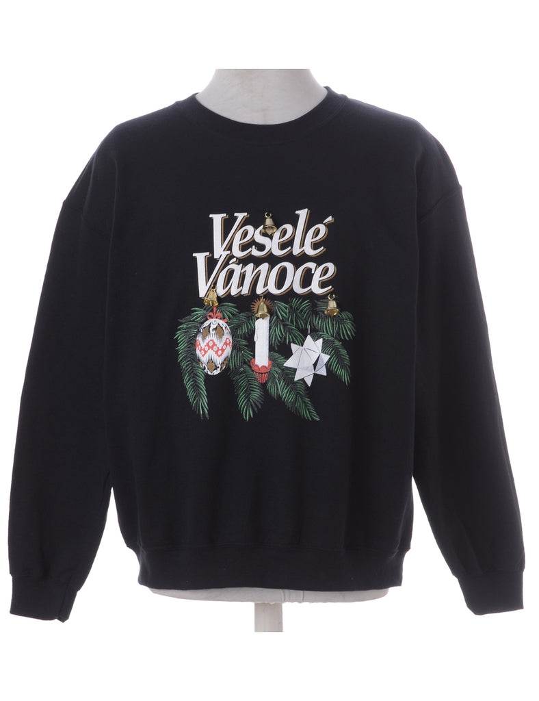 Beyond Retro Label Label Jingle Bells Sweatshirt