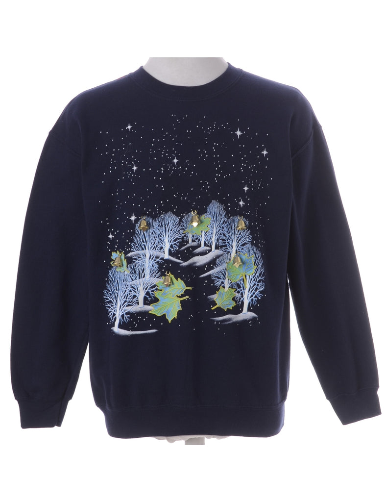 Beyond Retro Label Label Jingle Bells Sweatshirt