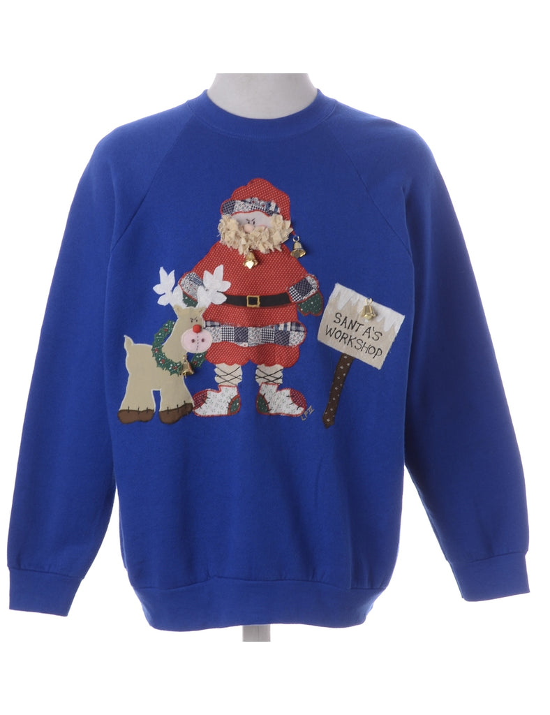 Beyond Retro Label Label Jingle Bells Sweatshirt