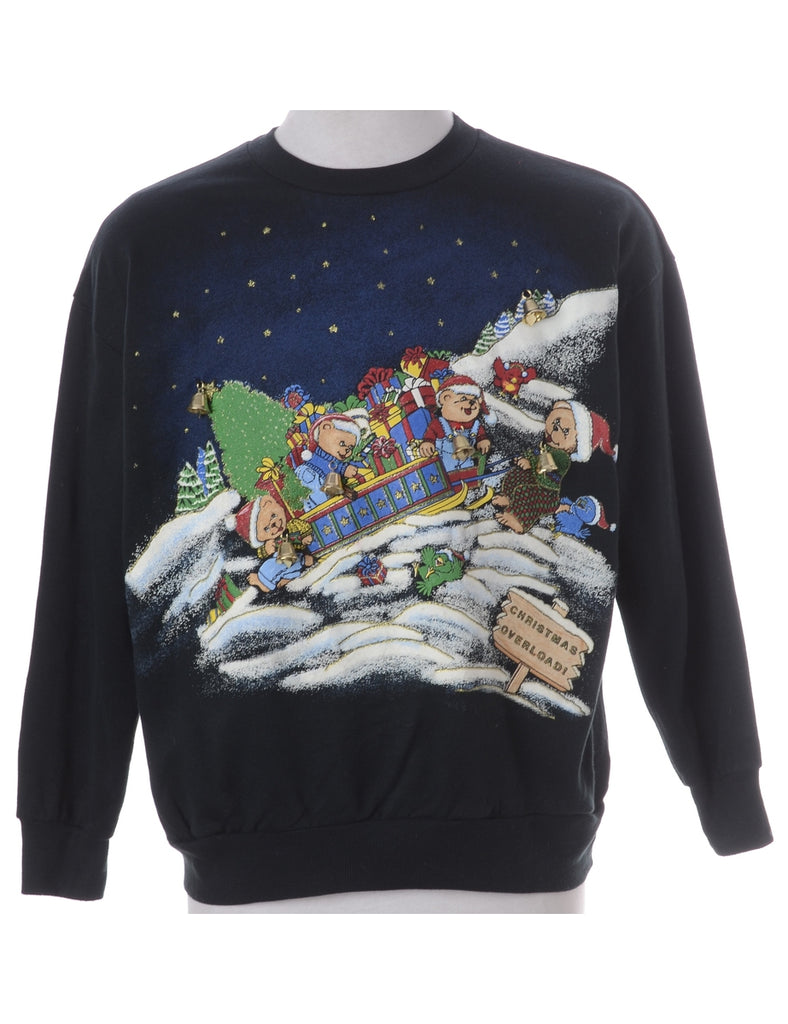 Beyond Retro Label Label Jingle Bells Sweatshirt
