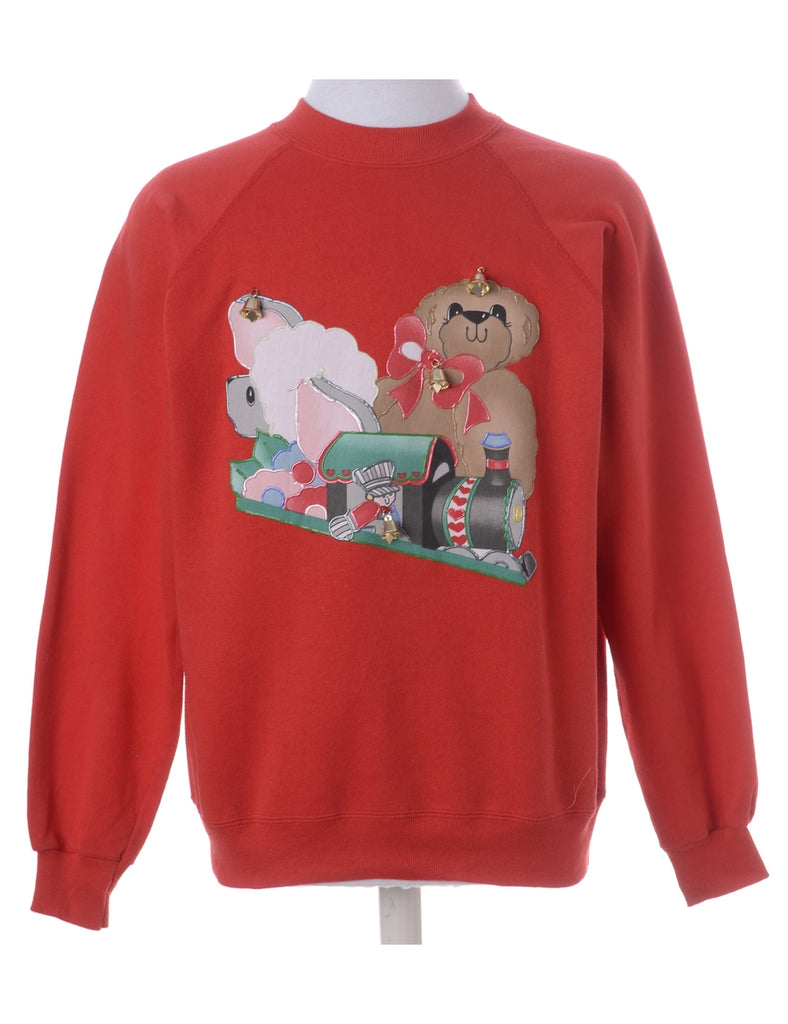 Beyond Retro Label Label Jingle Bells Sweatshirt