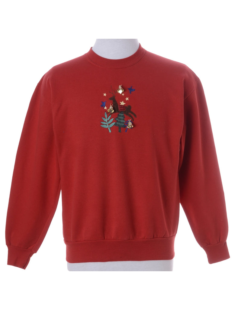 Beyond Retro Label Label Jingle Bells Sweatshirt