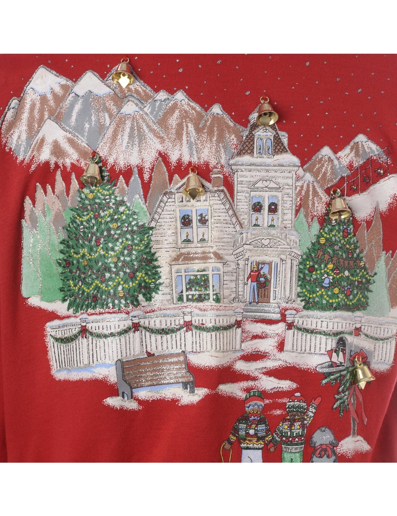 Beyond Retro Label Label Jingle Bells Sweatshirt