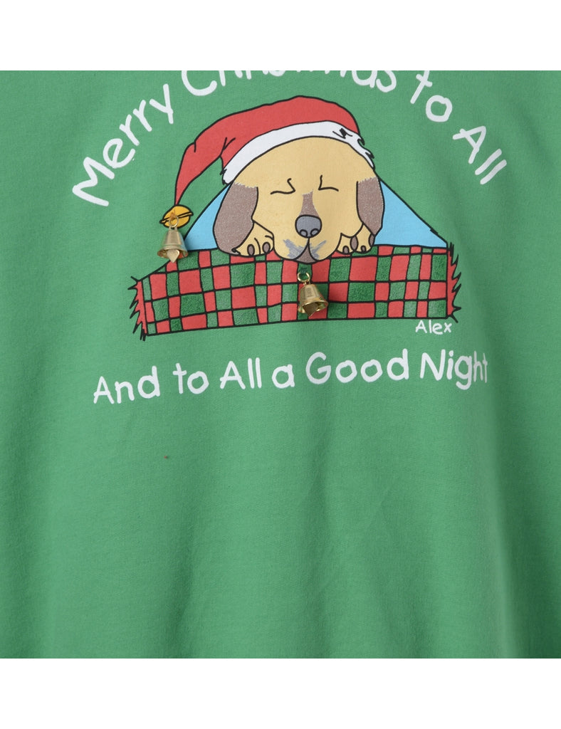 Beyond Retro Label Label Jingle Bells Sweatshirt