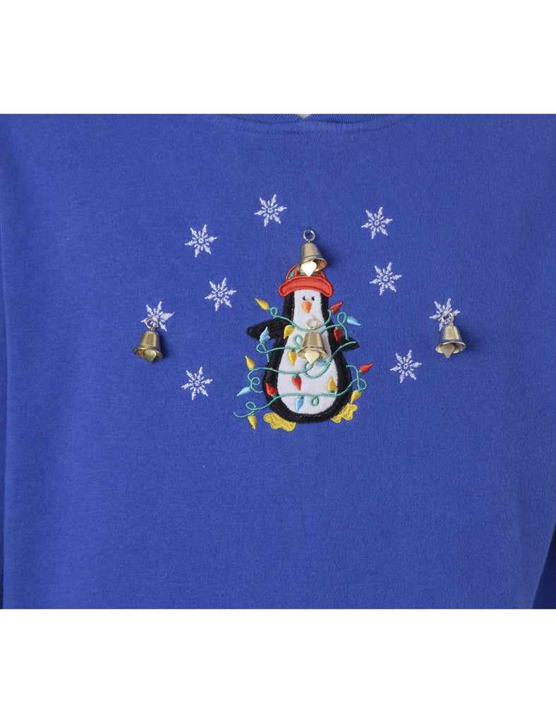 Beyond Retro Label Label Jingle Bells Sweatshirt