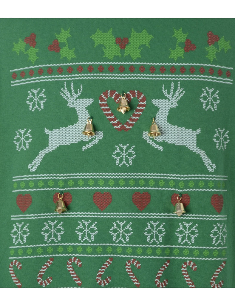 Beyond Retro Label Label Jingle Bells Sweatshirt