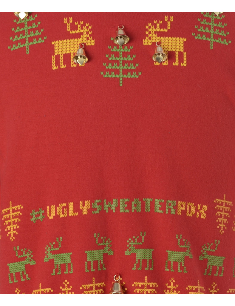 Beyond Retro Label Label Jingle Bells Sweatshirt
