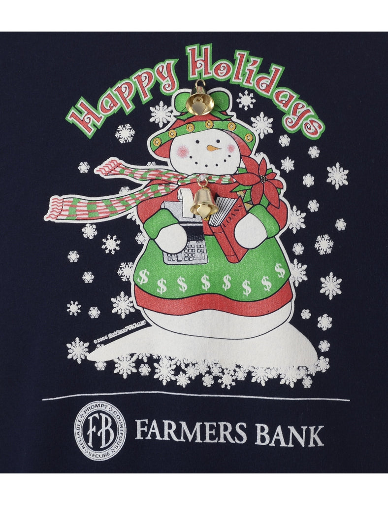 Beyond Retro Label Label Jingle Bells Sweatshirt