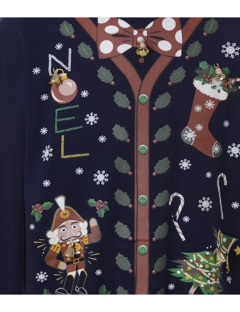 Beyond Retro Label Label Jingle Bells Sweatshirt