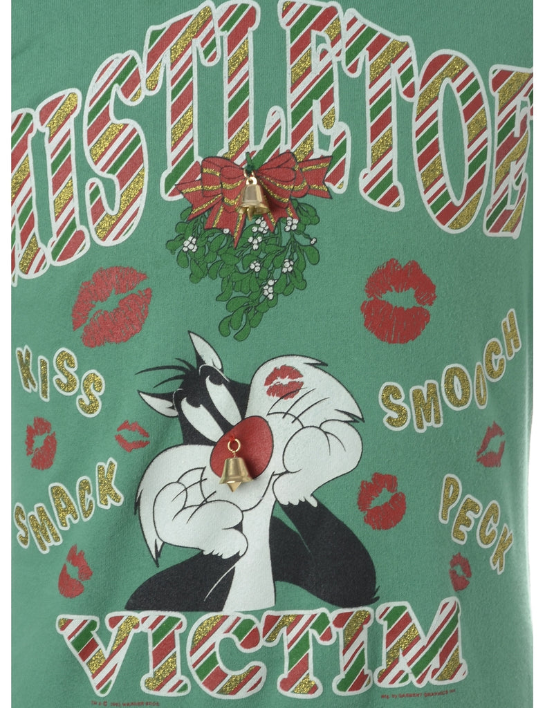 Beyond Retro Label Label Jingle Bells Sweatshirt