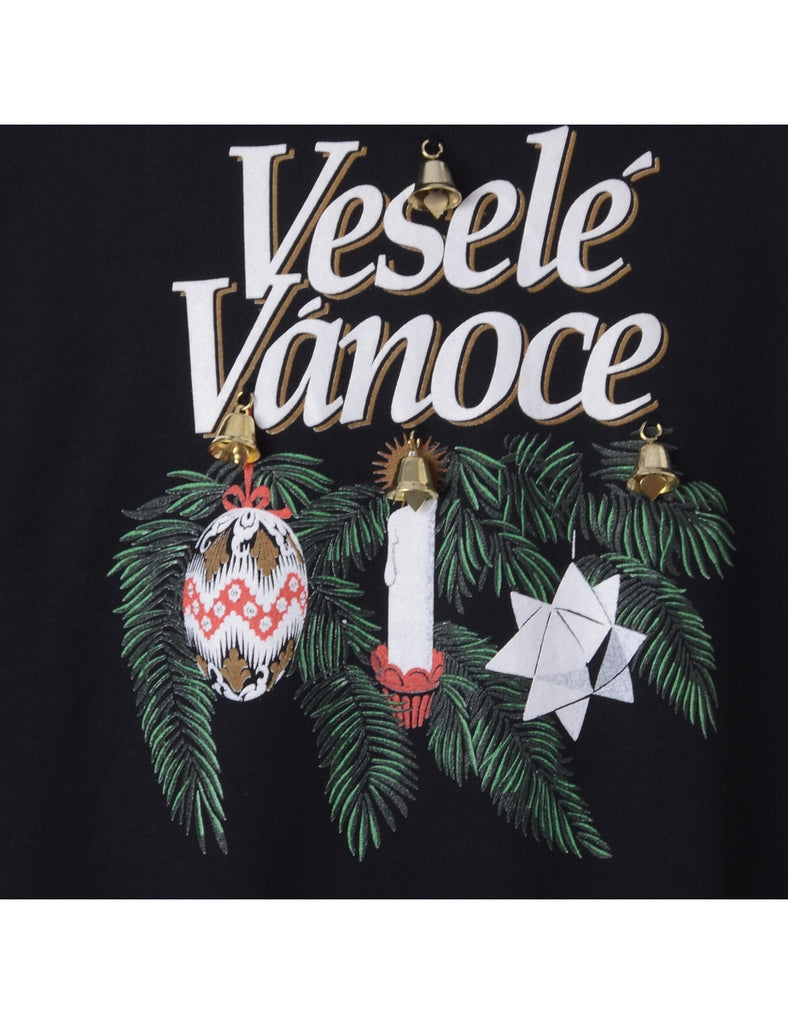 Beyond Retro Label Label Jingle Bells Sweatshirt