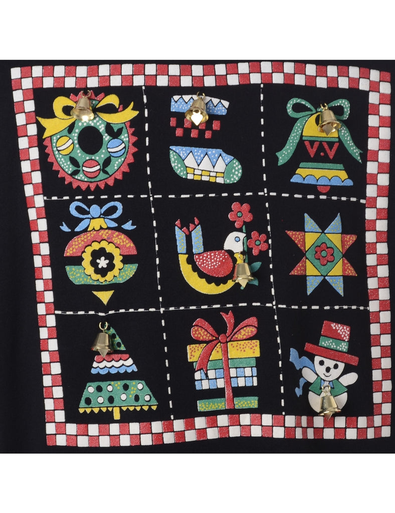 Beyond Retro Label Label Jingle Bells Sweatshirt