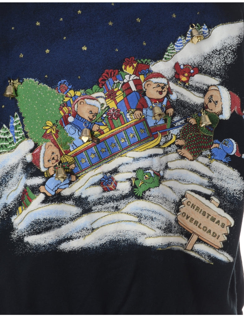Beyond Retro Label Label Jingle Bells Sweatshirt