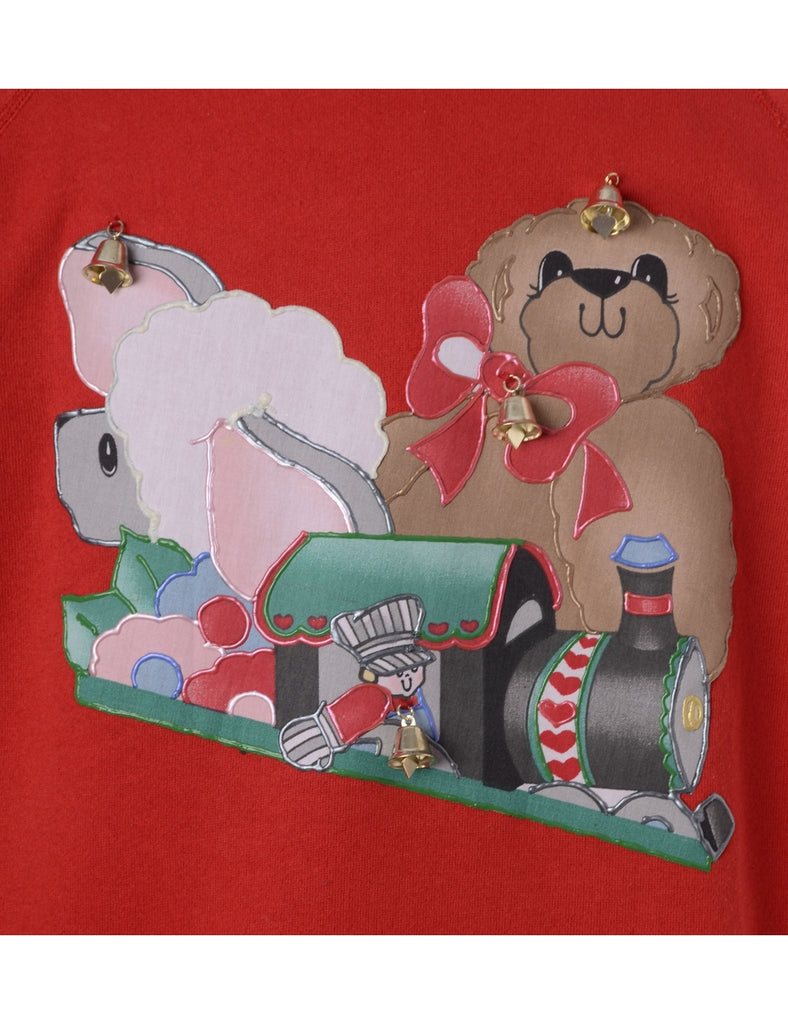 Beyond Retro Label Label Jingle Bells Sweatshirt