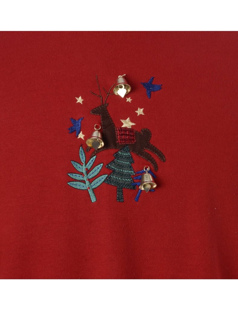 Beyond Retro Label Label Jingle Bells Sweatshirt