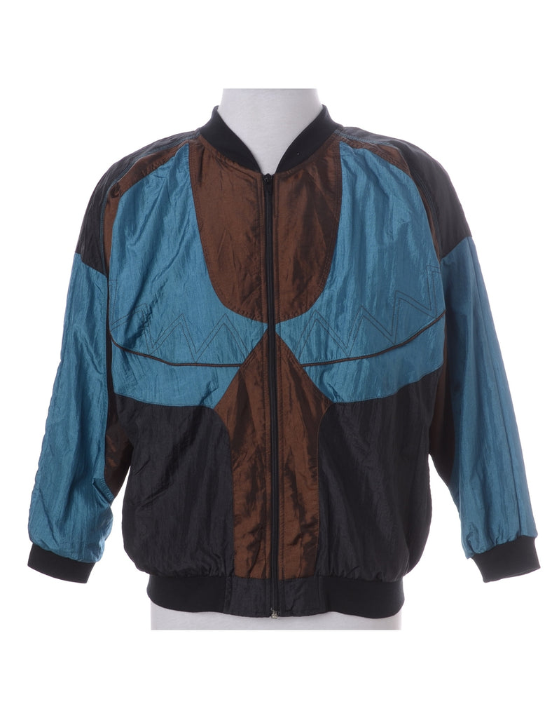Beyond Retro Label Label Kay Bomber Patterned Jacket