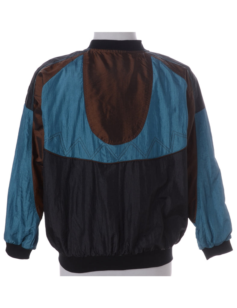 Beyond Retro Label Label Kay Bomber Patterned Jacket