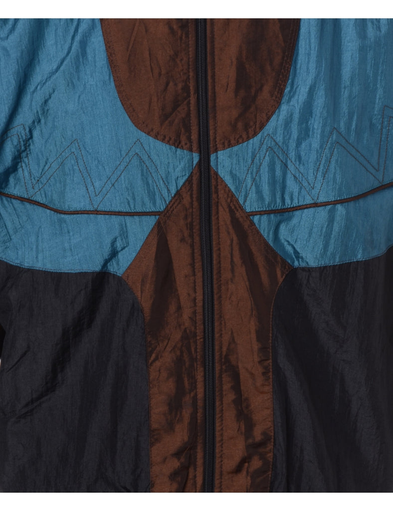 Beyond Retro Label Label Kay Bomber Patterned Jacket
