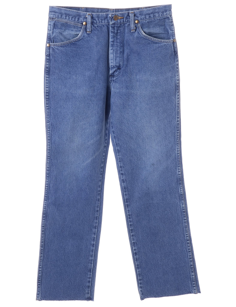 Beyond Retro Label Label Medium Wash Cropped Jeans