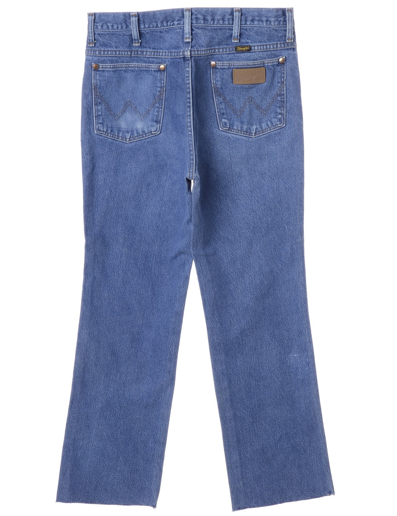 Beyond Retro Label Label Medium Wash Cropped Jeans
