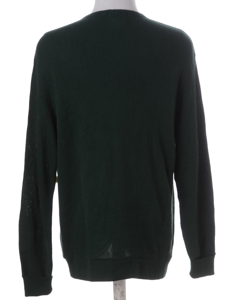 Beyond Retro Label Label Novelty Christmas Cardigan