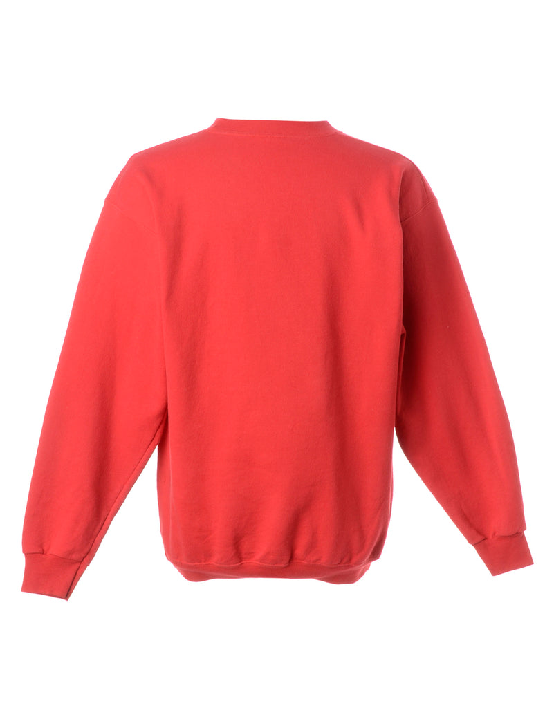 Beyond Retro Label Label Novelty Christmas Sweatshirt