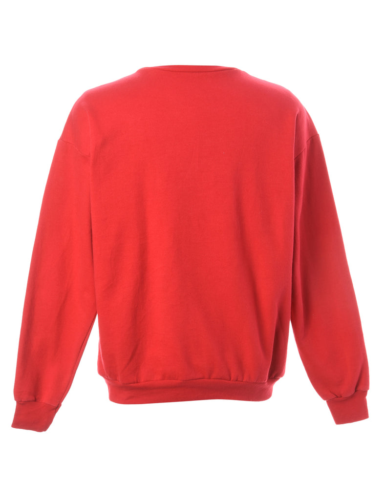 Beyond Retro Label Label Novelty Christmas Sweatshirt