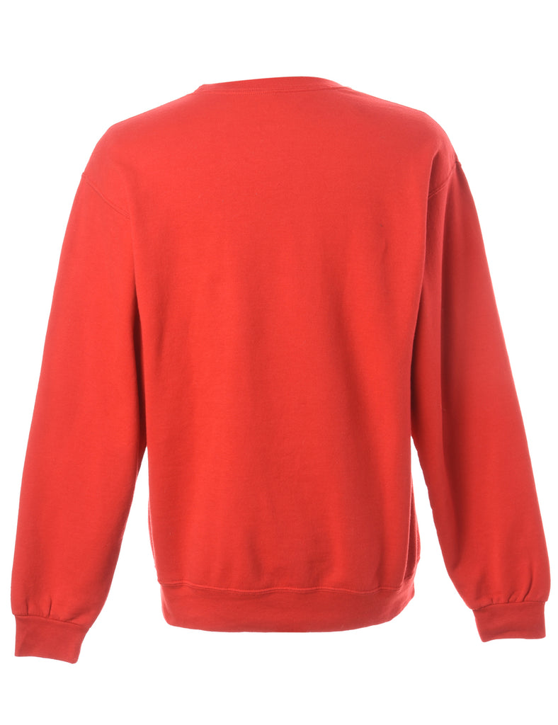 Beyond Retro Label Label Novelty Christmas Sweatshirt
