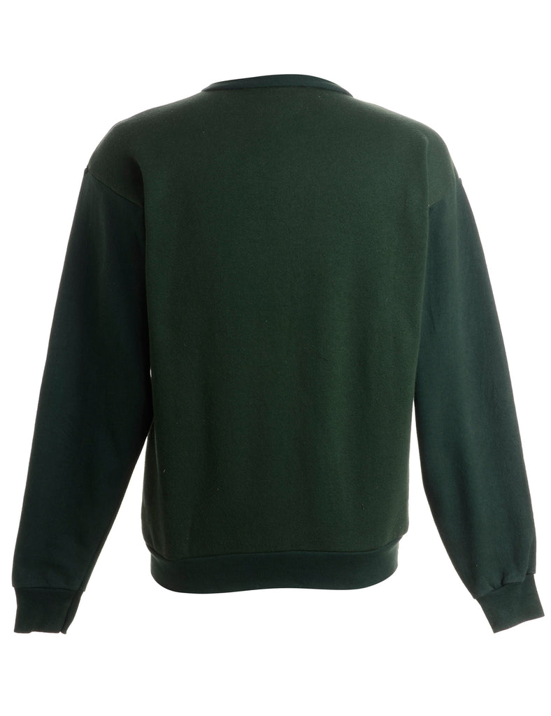 Beyond Retro Label Label Novelty Christmas Sweatshirt
