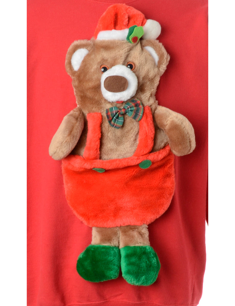 Beyond Retro Label Label Novelty Christmas Sweatshirt
