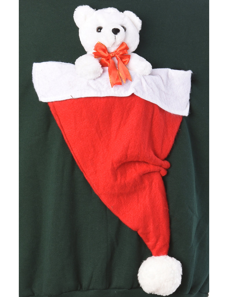 Beyond Retro Label Label Novelty Christmas Sweatshirt
