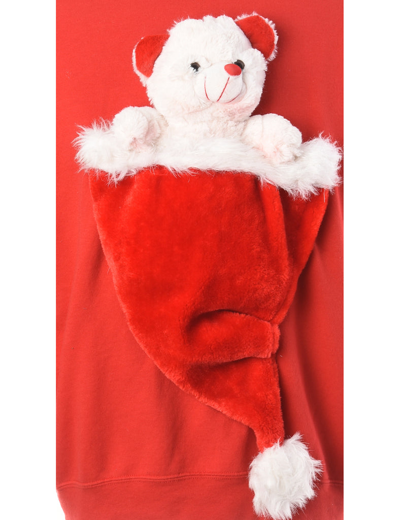 Beyond Retro Label Label Novelty Christmas Sweatshirt