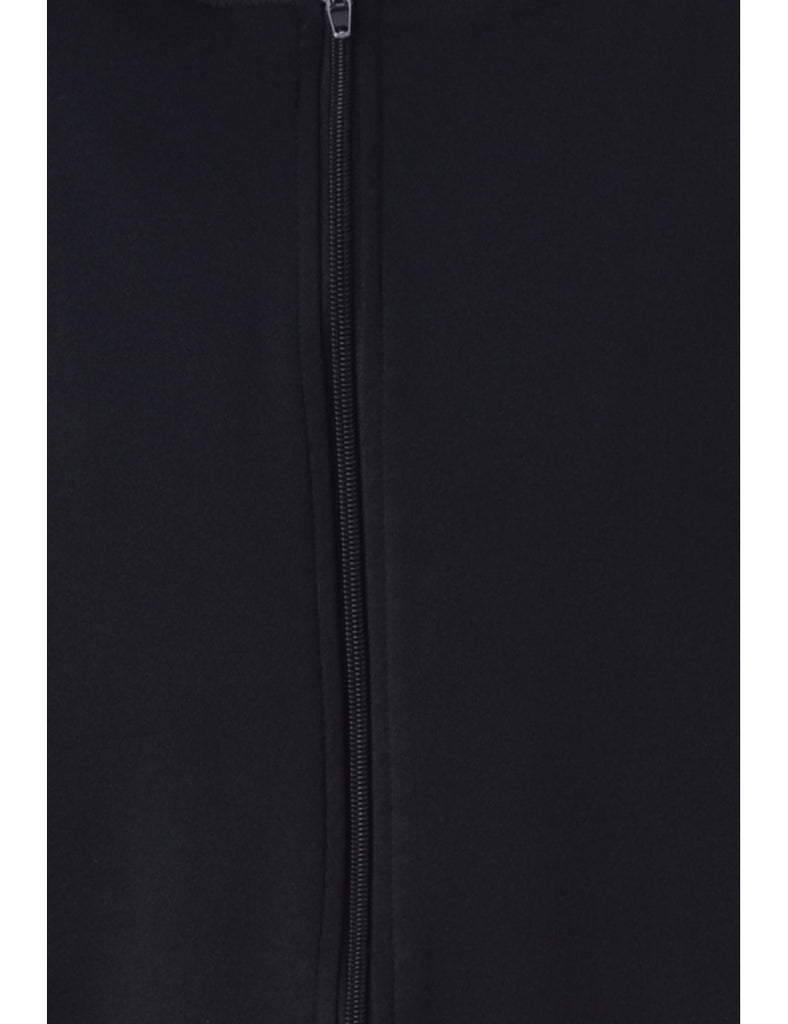 Beyond Retro Label Label Shell Black Bomber Jacket