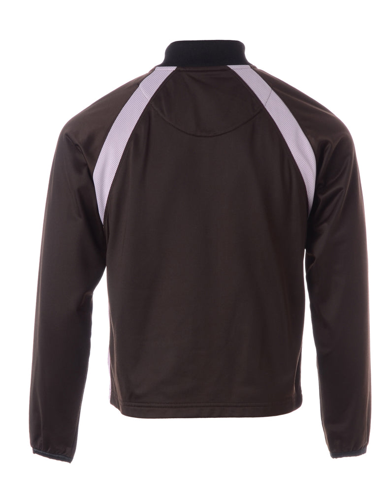 Beyond Retro Label Label Shell Brown Bomber Jacket