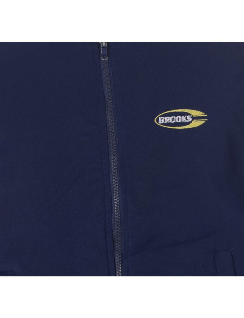 Beyond Retro Label Label Shell Fabric Bomber Jacket