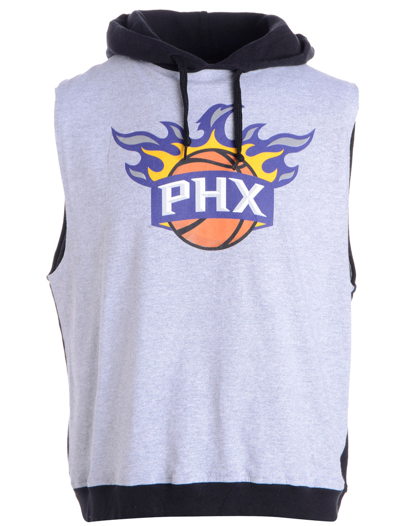 Beyond Retro Label Label Sleeveless Tyler Hooded Sweatshirt