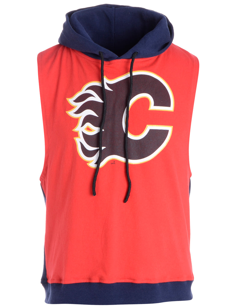 Beyond Retro Label Label Sleeveless Tyler Hooded Sweatshirt