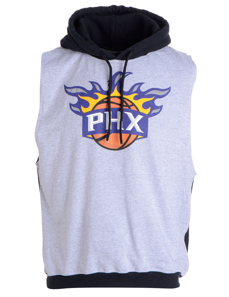 Beyond Retro Label Label Sleeveless Tyler Hooded Sweatshirt