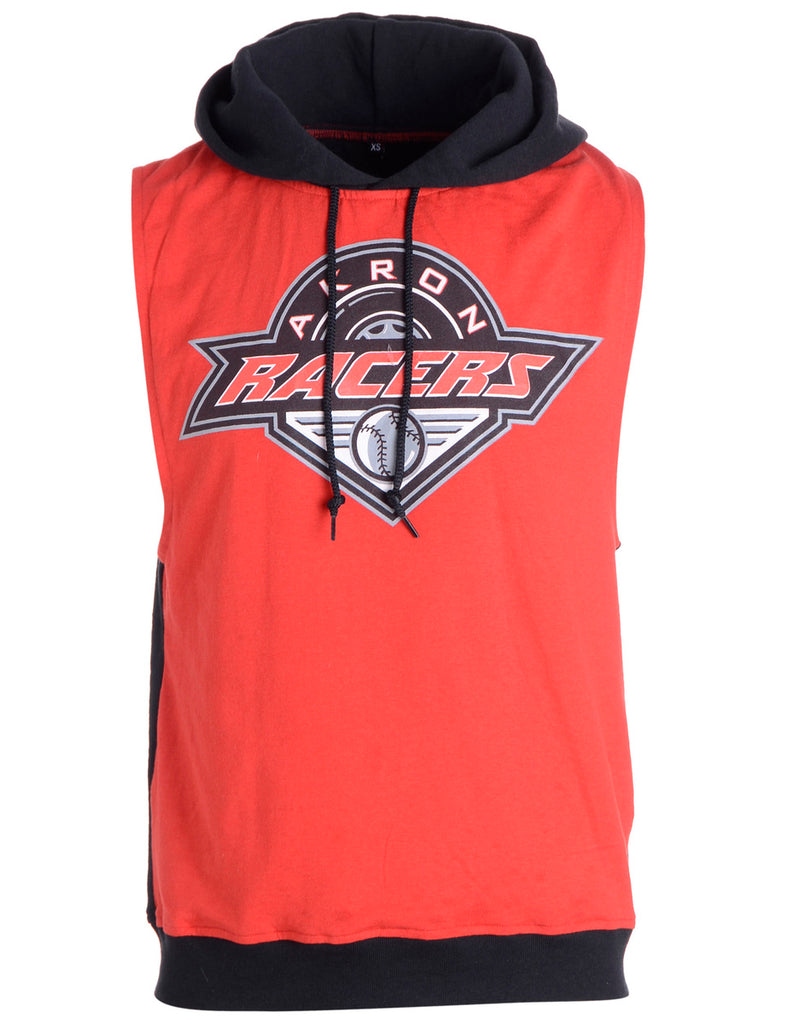 Beyond Retro Label Label Sleeveless Tyler Hooded Sweatshirt