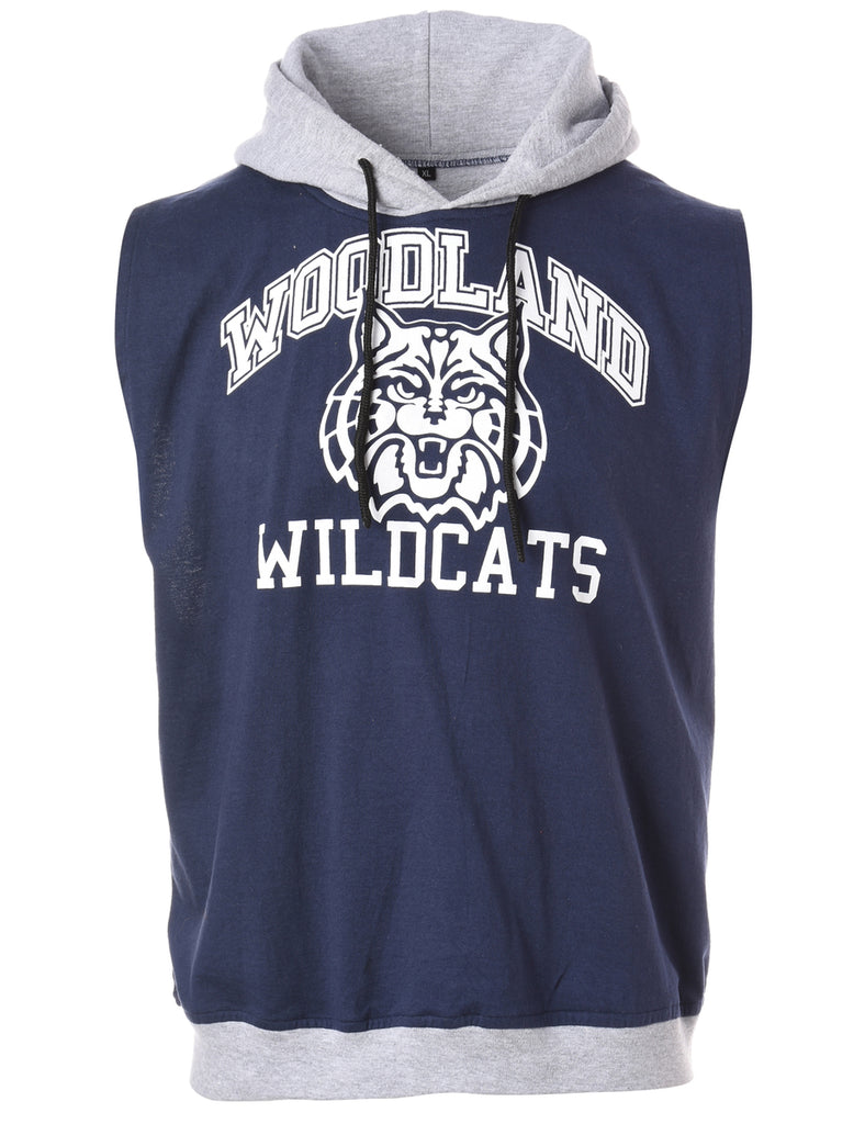 Beyond Retro Label Label Sleeveless Tyler Hooded Sweatshirt