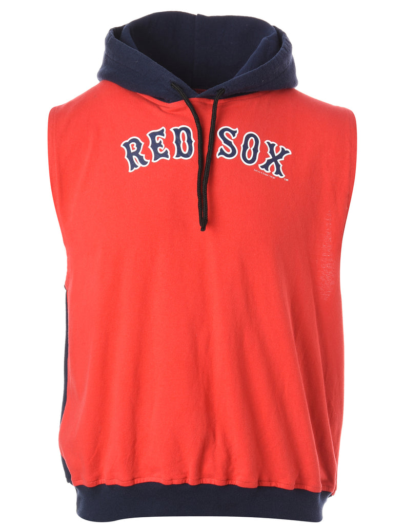 Beyond Retro Label Label Sleeveless Tyler Hooded Sweatshirt