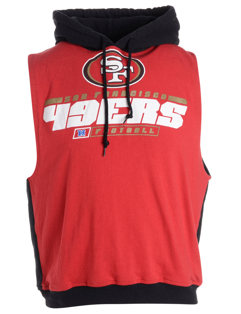 Beyond Retro Label Label Sleeveless Tyler Hooded Sweatshirt