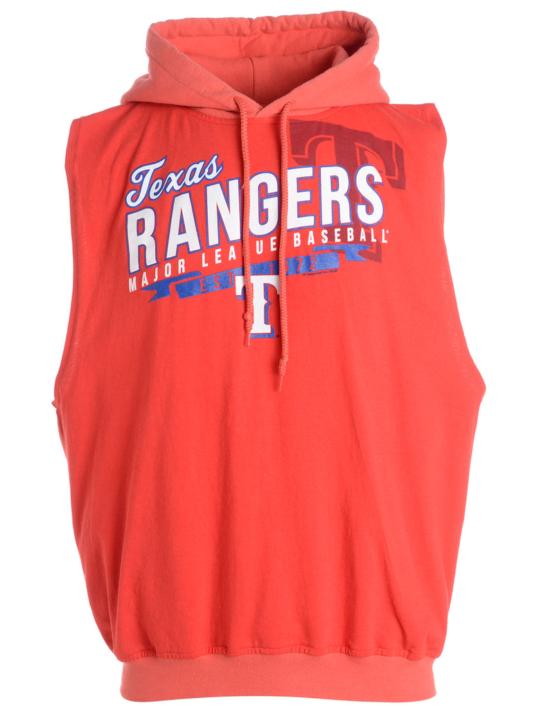 Beyond Retro Label Label Sleeveless Tyler Hooded Sweatshirt