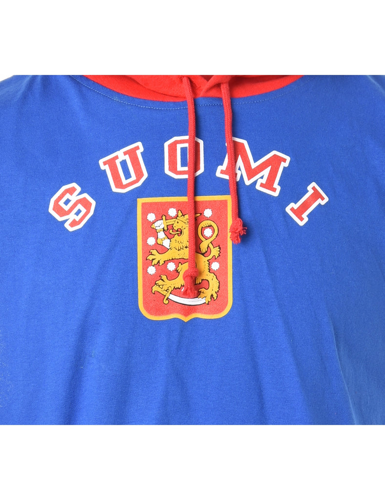 Beyond Retro Label Label Sleeveless Tyler Hooded Sweatshirt