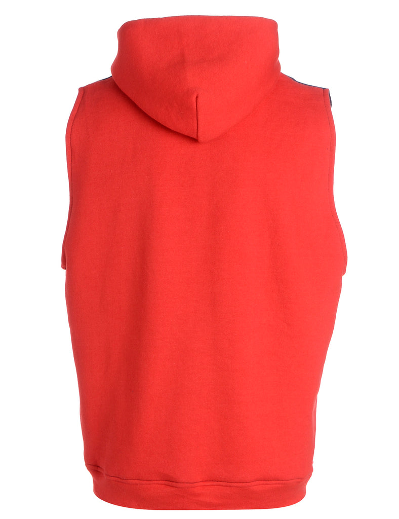 Label Sleeveless Tyler Hooded Sweatshirt